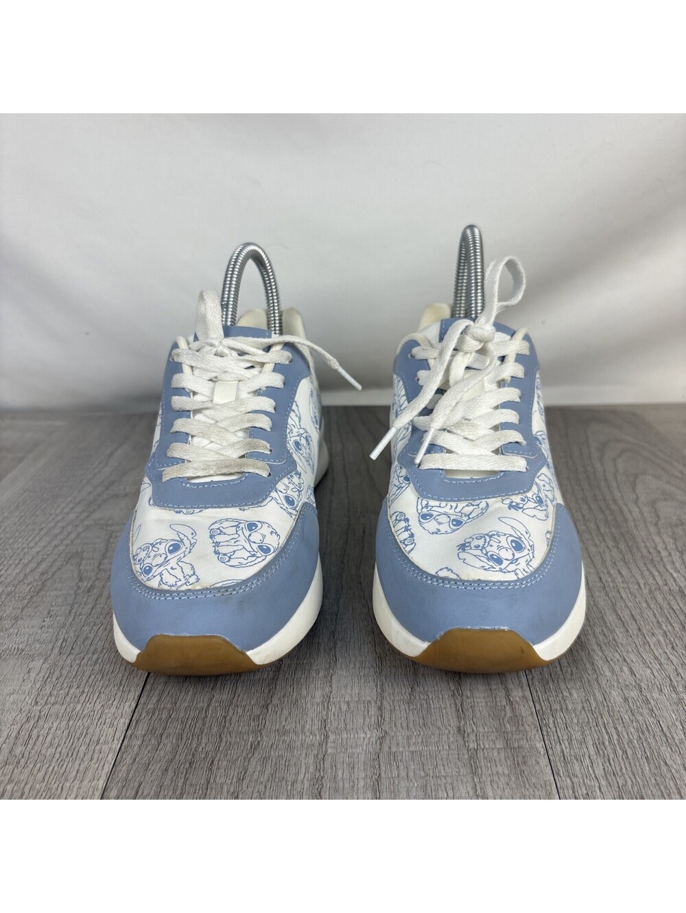 Disney Stitch Primark Blue White Sneakers Women Size 7